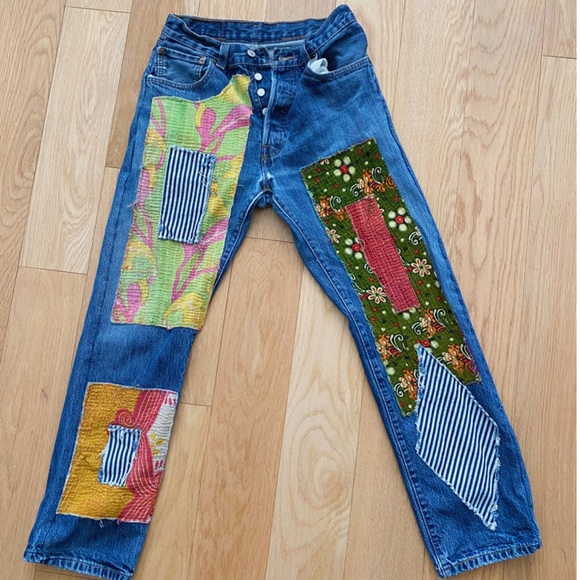 reworked vintage levis